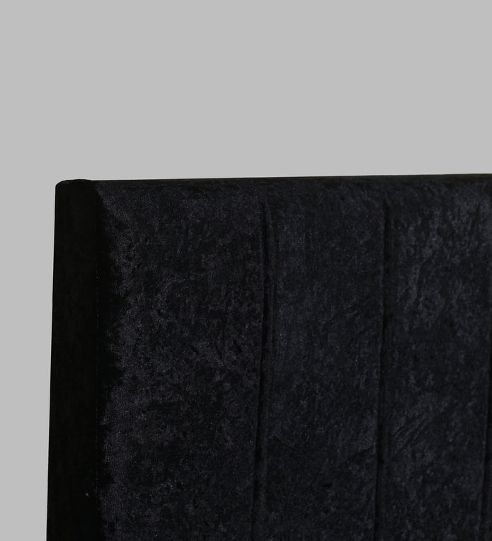 سرير سامسكارا كوين - سرير منجد من الجلد الصناعي مع صندوق تخزين