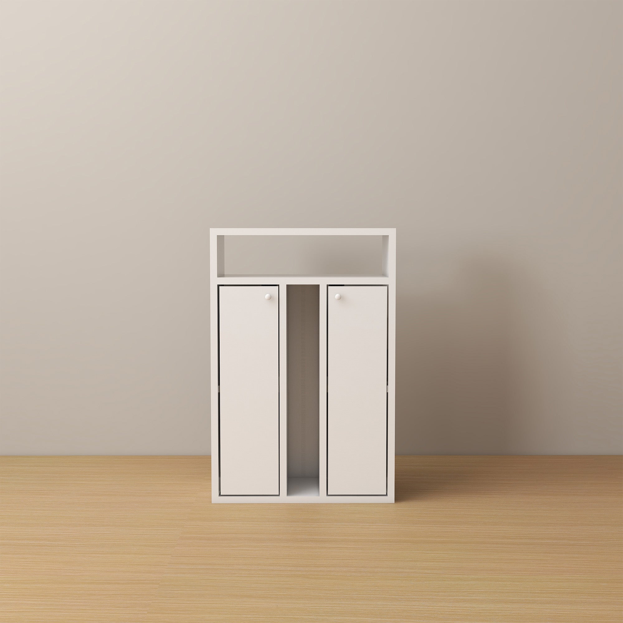 طاولة سرير رين - طاولة جانبية خشبية مدمجة مع درج تخزين