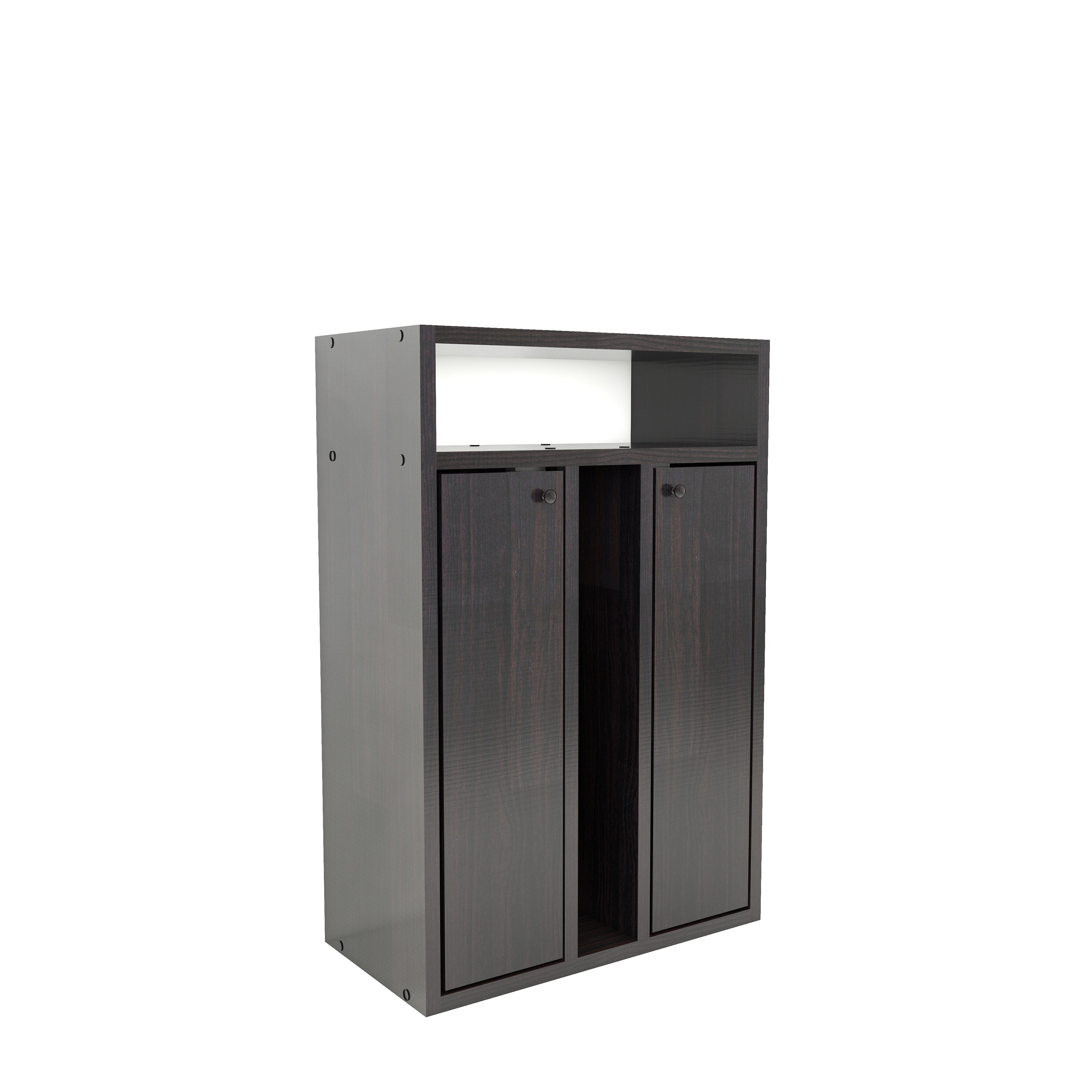 طاولة سرير رين - طاولة جانبية خشبية مدمجة مع درج تخزين