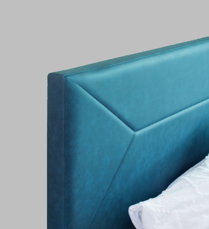 سرير نياما كوين - تنجيد جلدي صناعي مع صندوق تخزين