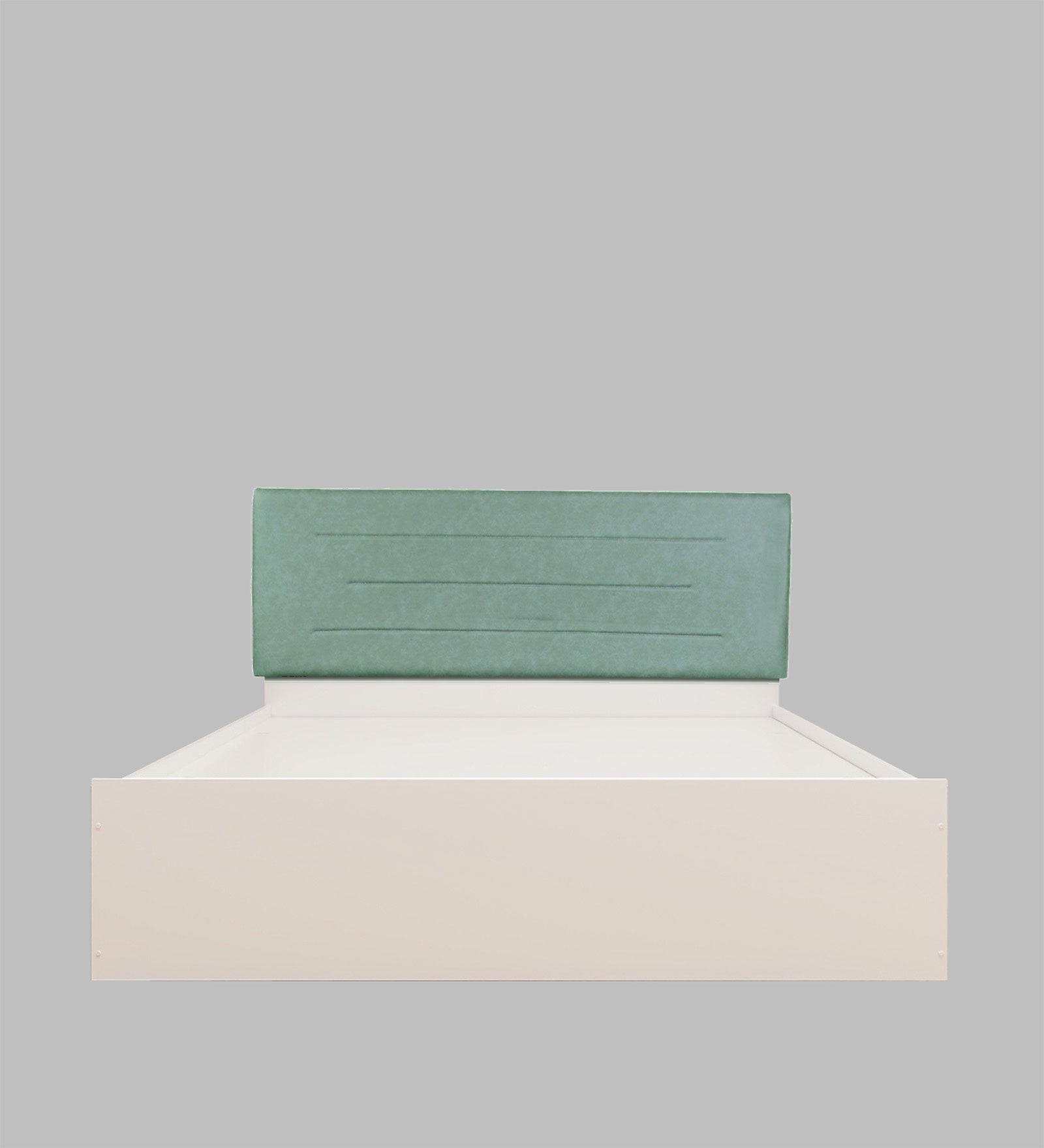 Ahimsa Queen Bed – Leatherette Upholstered with Box Storage