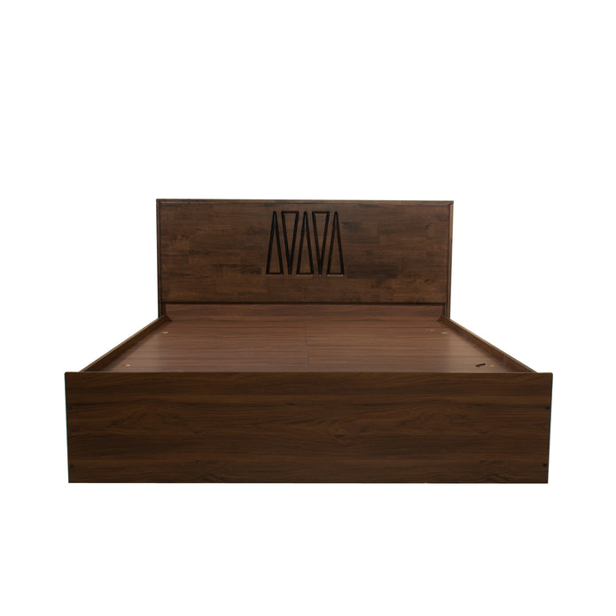 Graces Queen Bed – Solid Wood Headboard with Box Storage