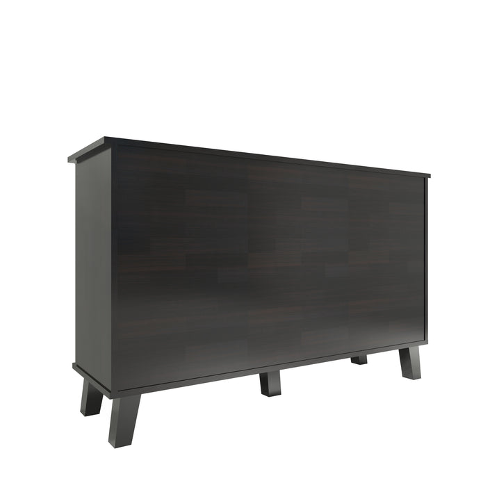 خزانة أحذية جوهاني بثلاثة أبواب بلون وينج