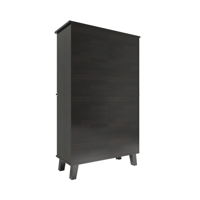 خزانة أحذية جوهاني بأربعة أبواب بلون وينج