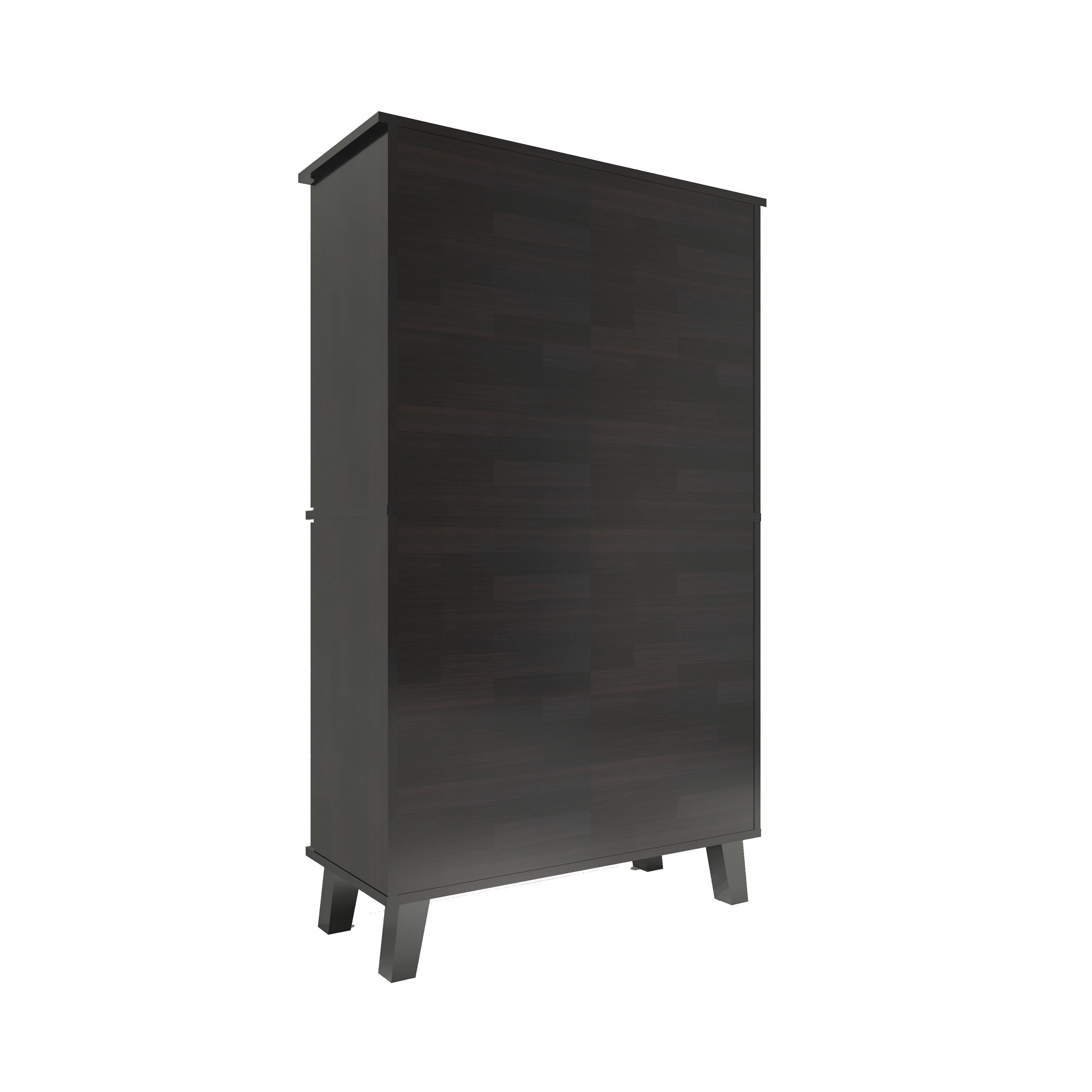 خزانة أحذية جوهاني بأربعة أبواب بلون وينج