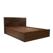 Muses Queen Bed – Solid Wood Headboard with Box Storage