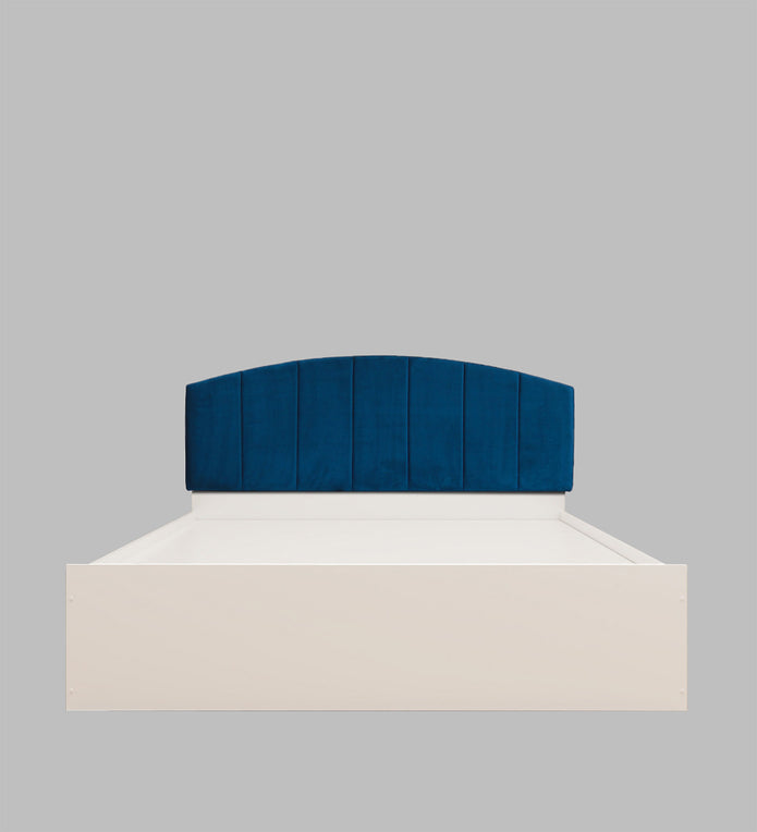 Satya Queen Bed – Leatherette Upholstered with Box Storage