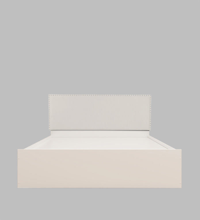 Yama Queen Bed – Leatherette Upholstery with Box Storage