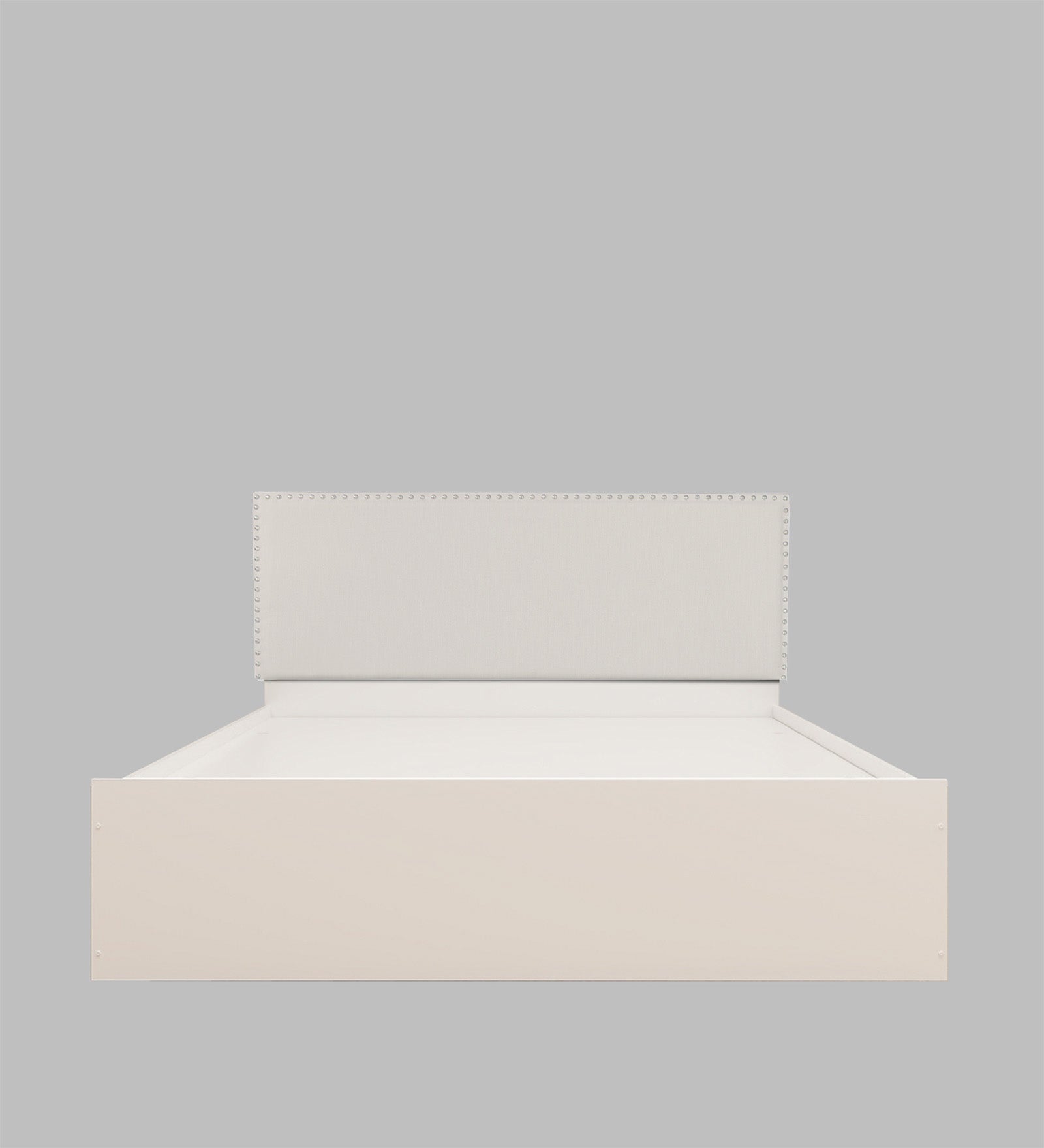 Yama Queen Bed – Leatherette Upholstery with Box Storage