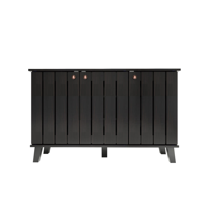 خزانة أحذية جوهاني بثلاثة أبواب بلون وينج