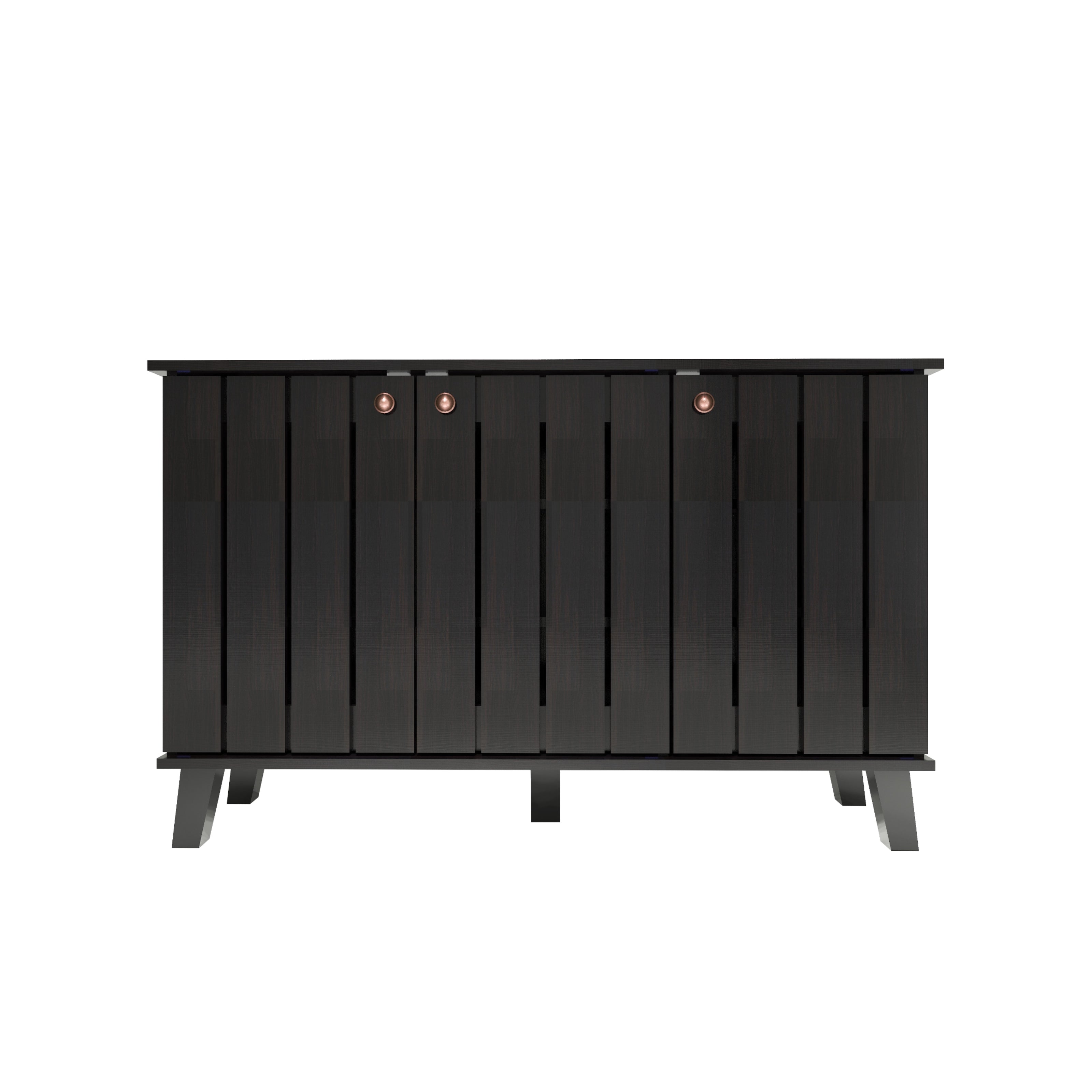 خزانة أحذية جوهاني بثلاثة أبواب بلون وينج