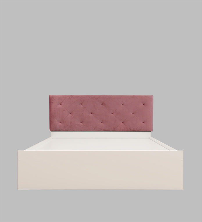 Nirodhah Queen Bed – Leatherette Upholstered with Box Storage