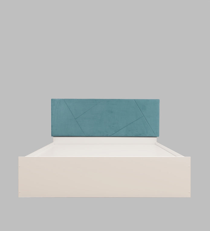 Kosha Queen Bed – Leatherette Upholstered with Box Storage