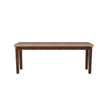 Dallas 6 Seater Solid Wood Dining Set With Bench