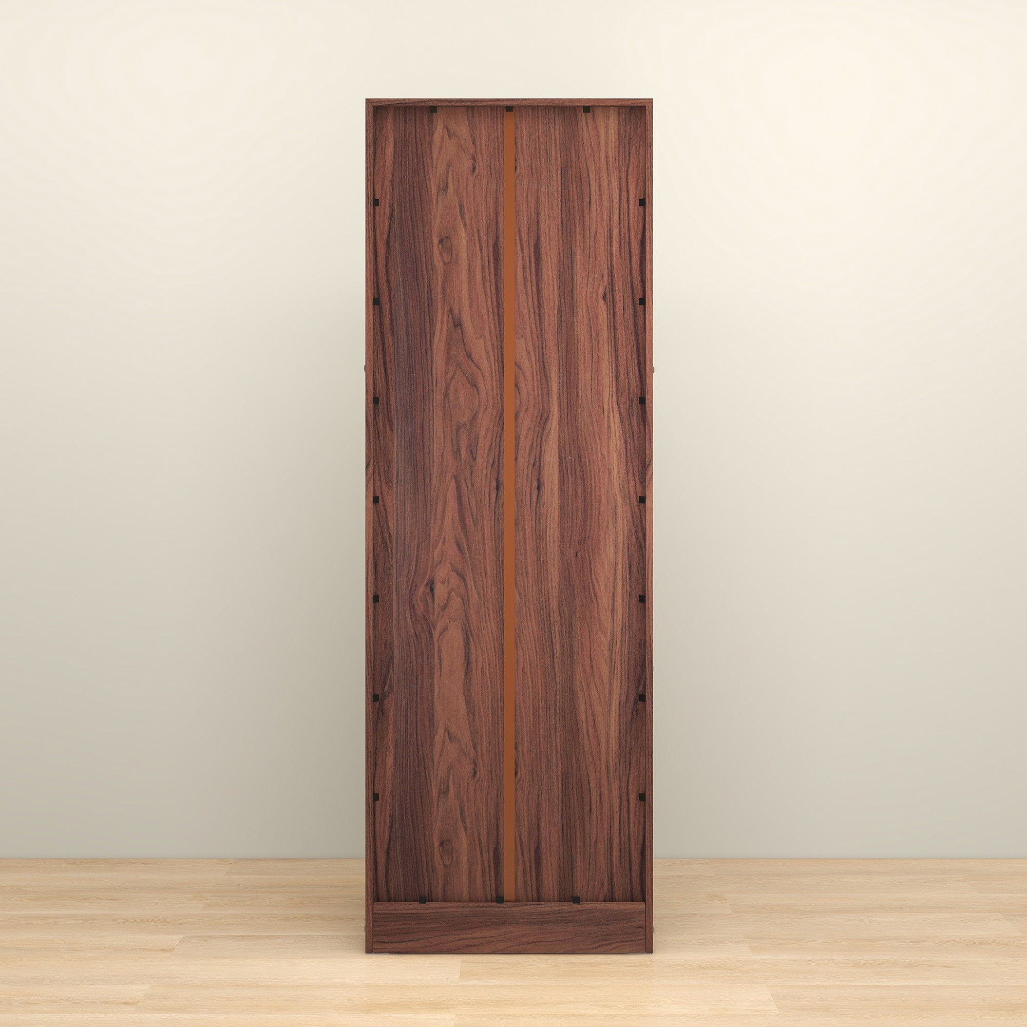 خزانة ملابس خشبية ببابين من رين – غرفة نوم مدمجة الميرة