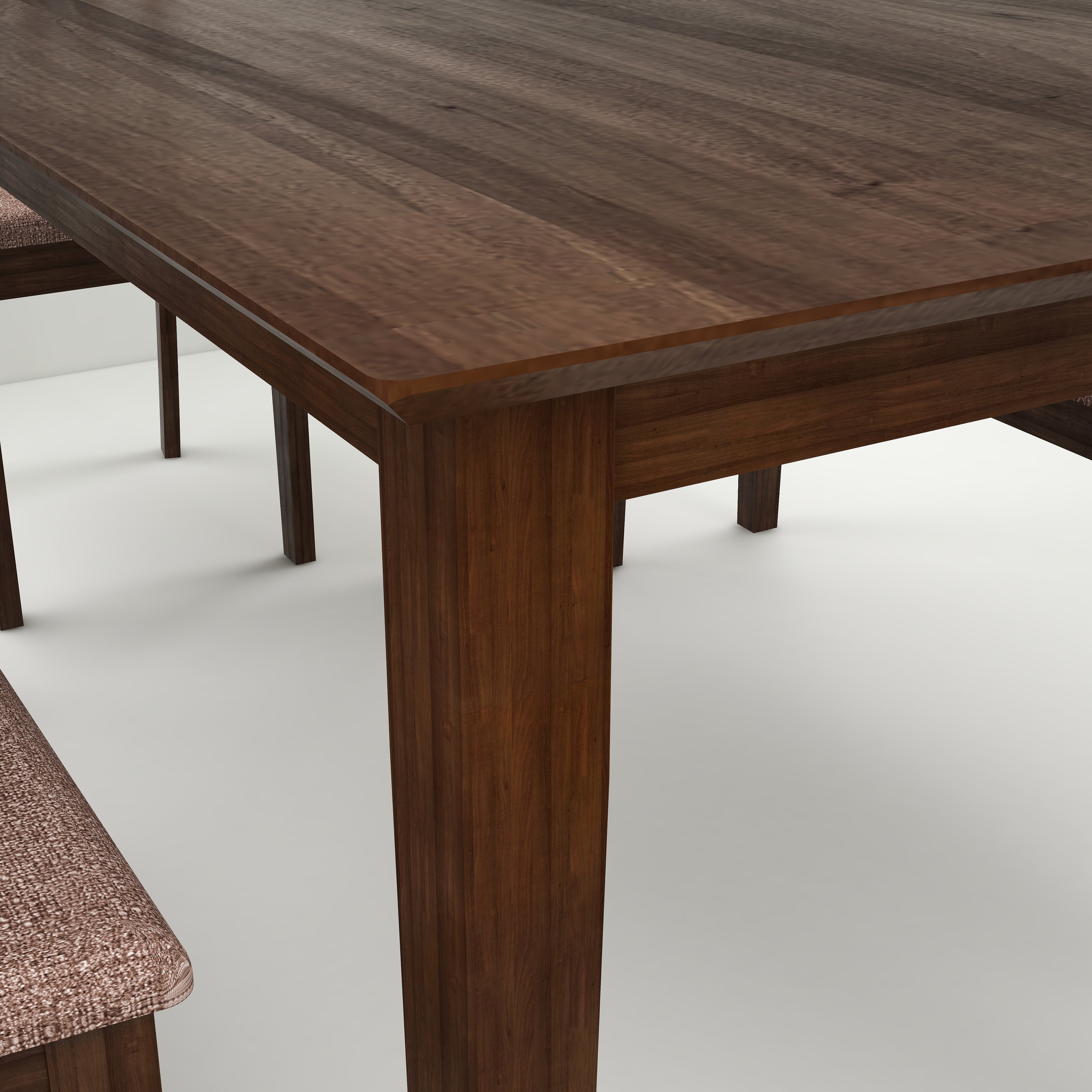 Monterey 6-Seater Solid Wood Dining Table Set with Chairs