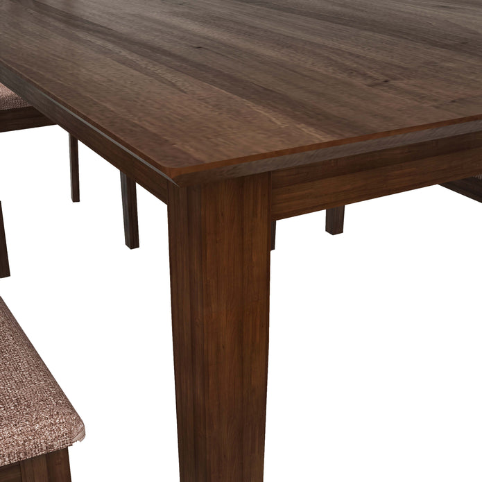 Seattle Starter 4 Seater Solid Wood Dining Set