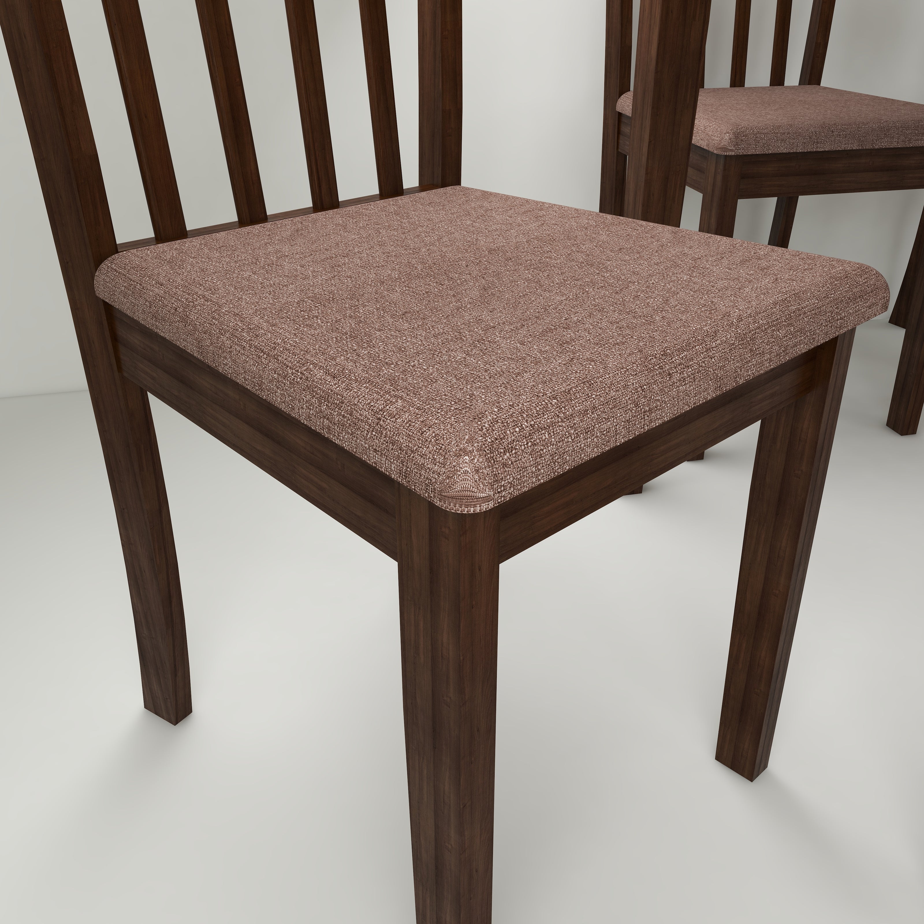 Monterey 6-Seater Solid Wood Dining Table Set with Chairs