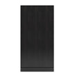 Ren 3-Door Engineered Wood Wardrobe with Rattan Design – Bedroom Almirah