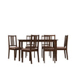 Houston 6-Seater Solid Wood Dining Table Set with Chairs