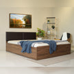 Lush Queen Bed – Modern Storage Bed with Non-Woven Base