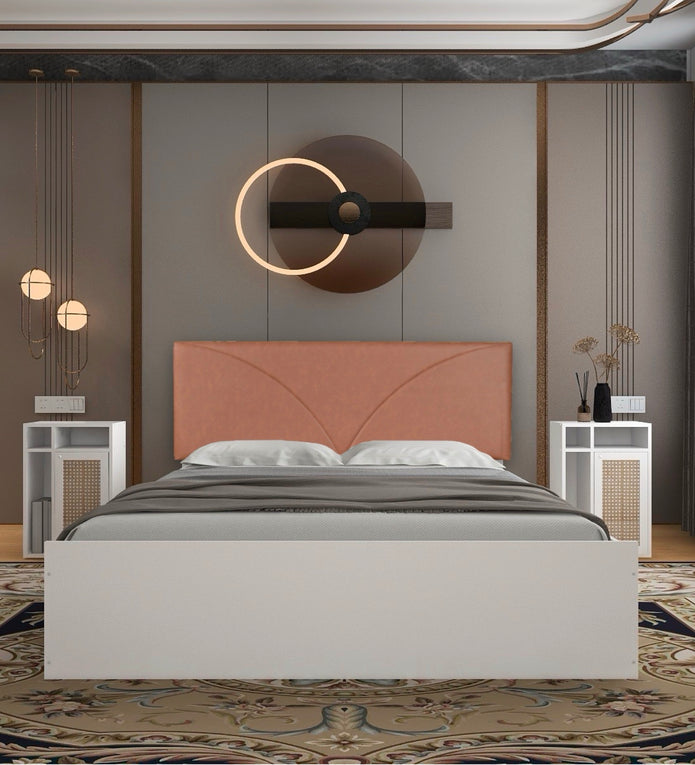 Tada Queen Bed – Box Storage & Premium Leatherette Upholstery | DF2H