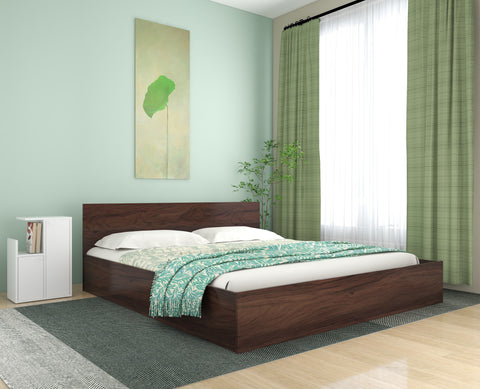 Ren Queen Bed with Box Storage and Non-Woven Base – DF2H