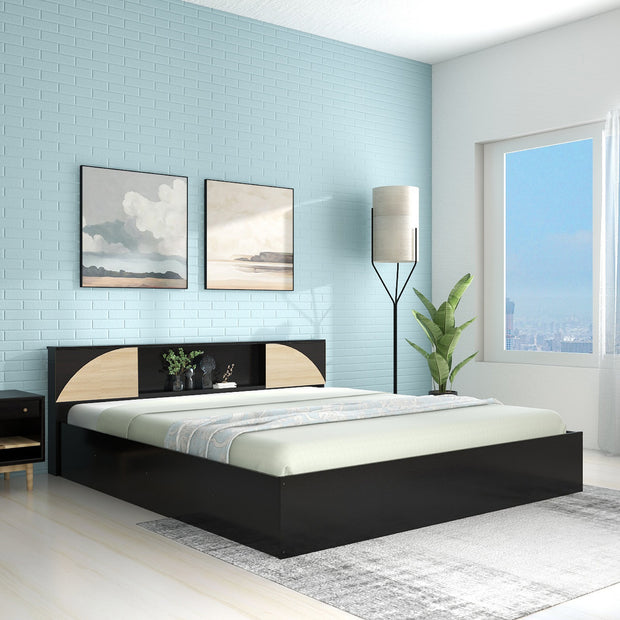 سرير فيدا - لوح أمامي وصندوق تخزين بقاعدة غير منسوجة