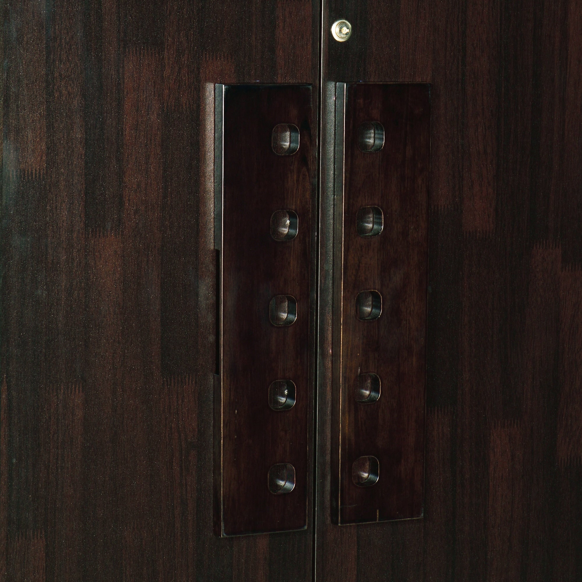 Prophasis 3-Door Engineered Wood Wardrobe – Modern Bedroom Almirah with Shelves & Hanging Space