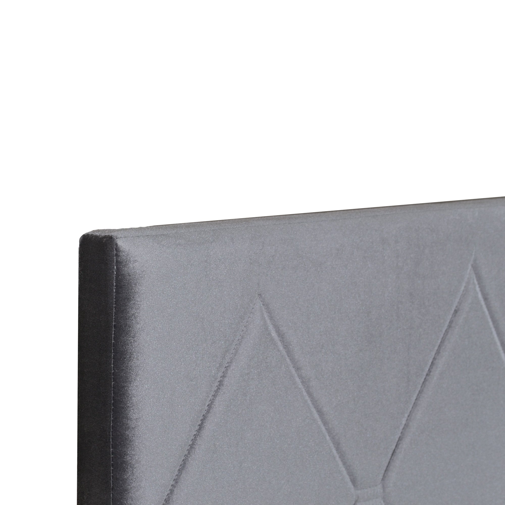 Kundalini Queen Bed – Leatherette Upholstered Bed with Box Storage