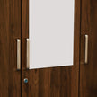 Julian 4-Door Engineered Wood Wardrobe with Mirror
