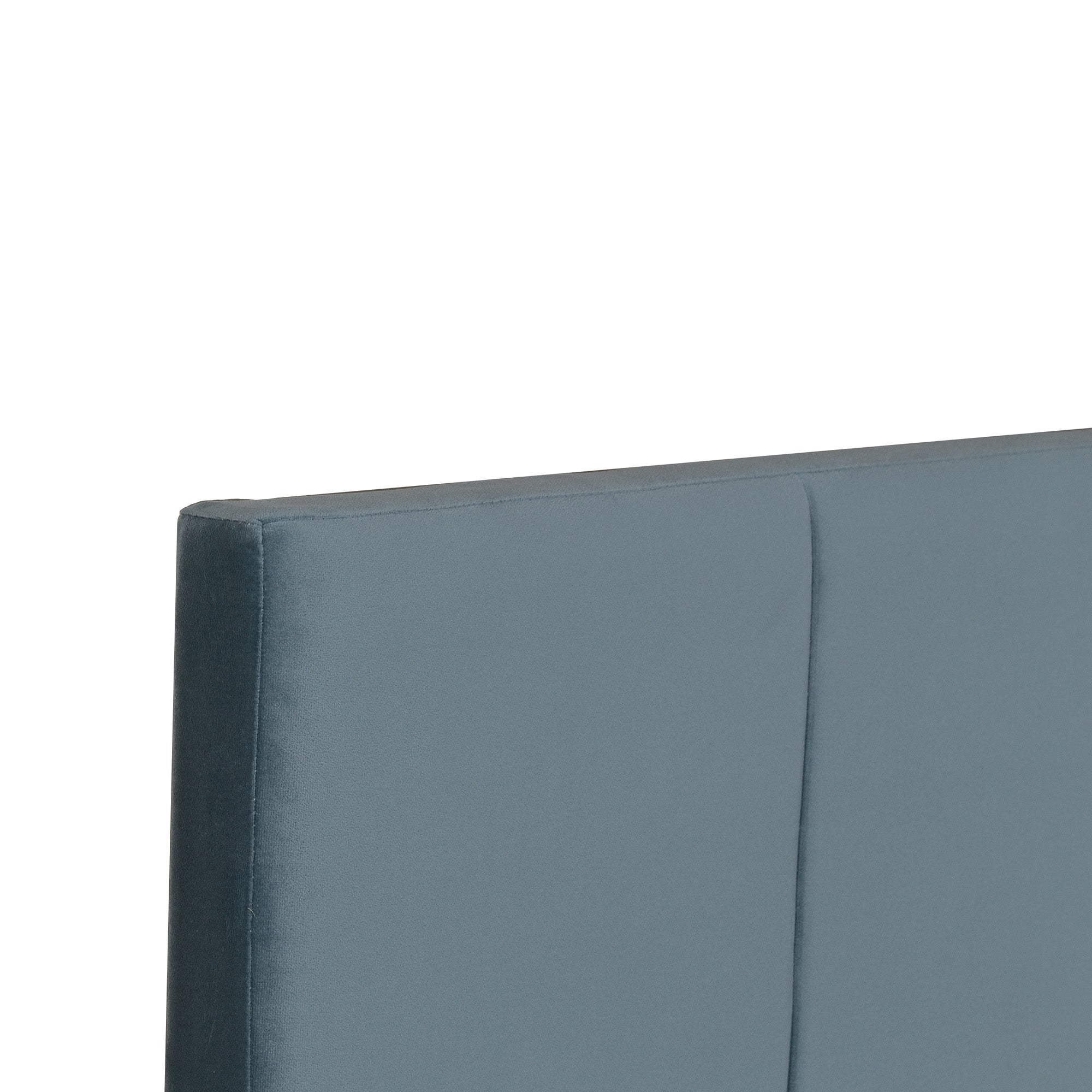 سرير يانترا كوين - مُنجّد بالجلد الصناعي مع صندوق تخزين