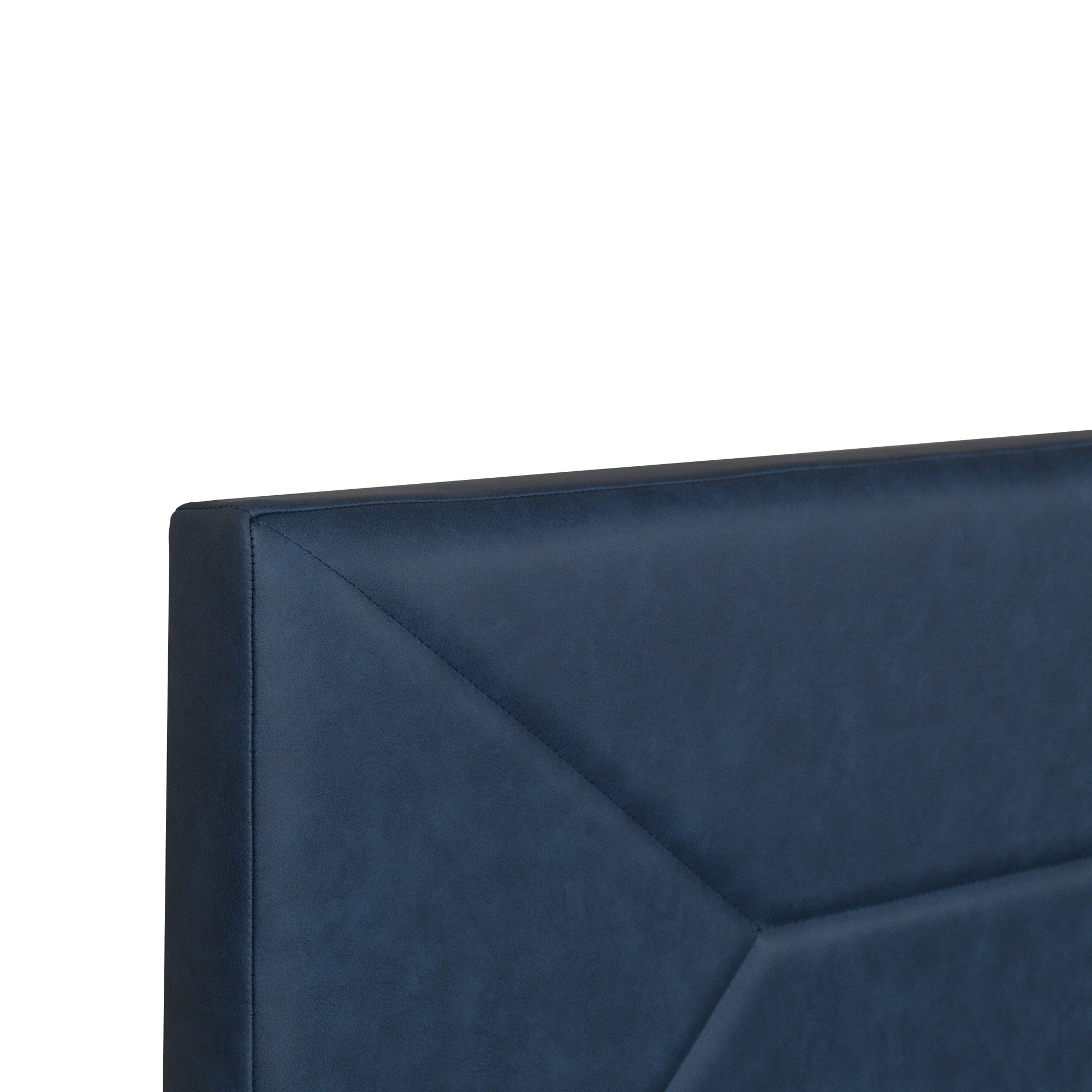 سرير نياما كوين - تنجيد جلدي صناعي مع صندوق تخزين