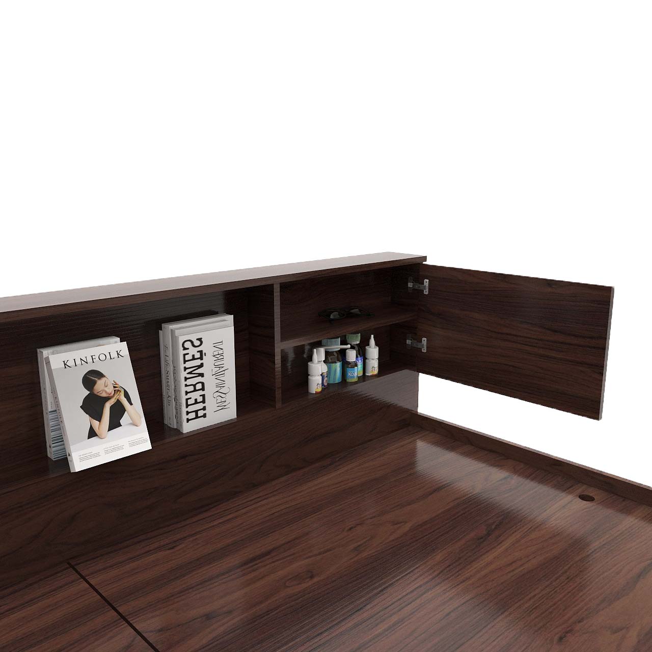 Hoshi Bed With Box Storage  (Non-Woveen)