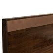 Eurotas Queen Bed – Solid Wood Rattan Headboard with Box Storage