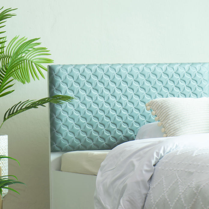 Lush Deluxe Queen Bed White Base With Box Storage (Non-Woveen)