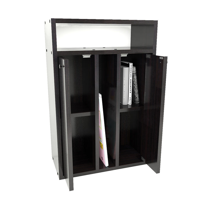 طاولة سرير رين - طاولة جانبية خشبية مدمجة مع درج تخزين