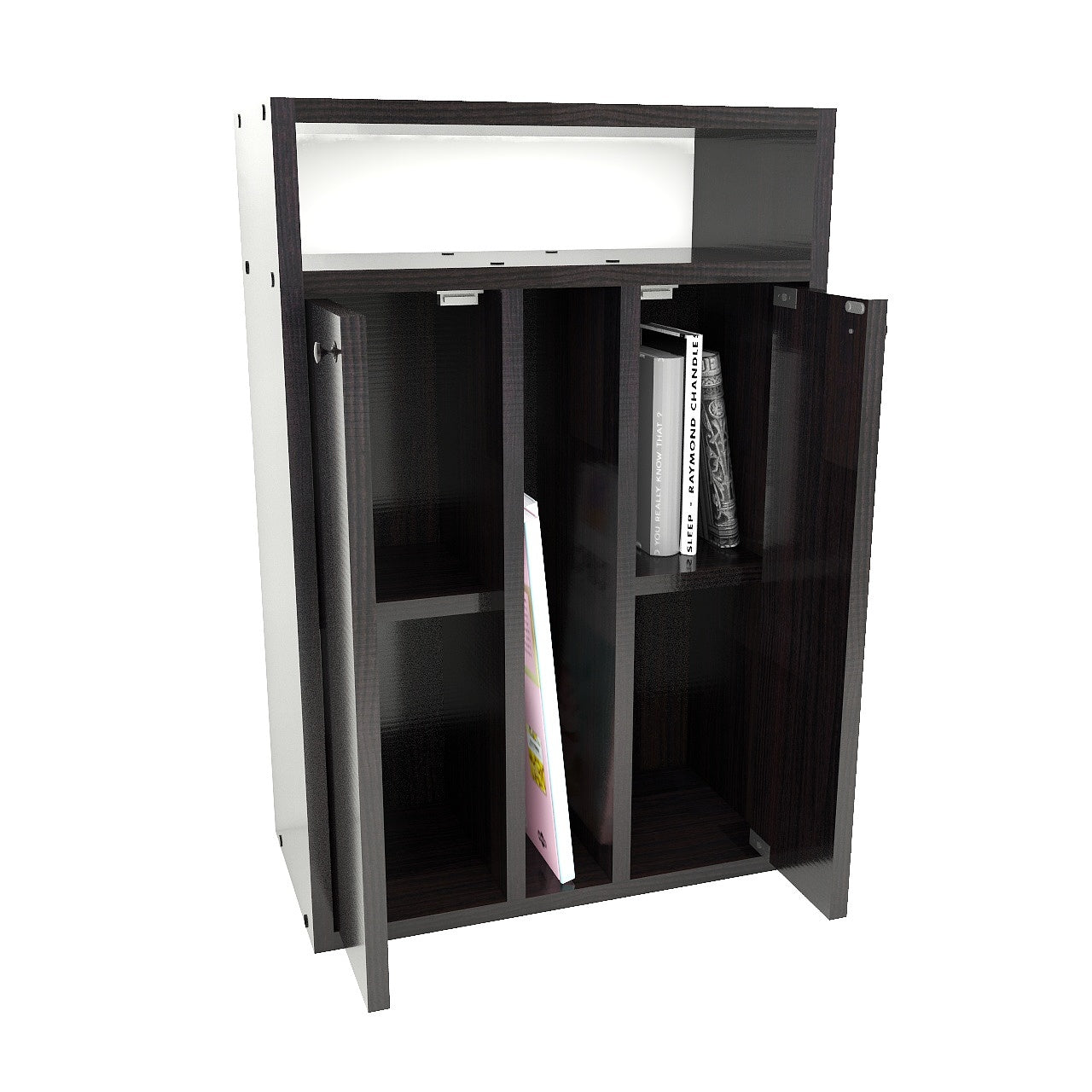 طاولة سرير رين - طاولة جانبية خشبية مدمجة مع درج تخزين