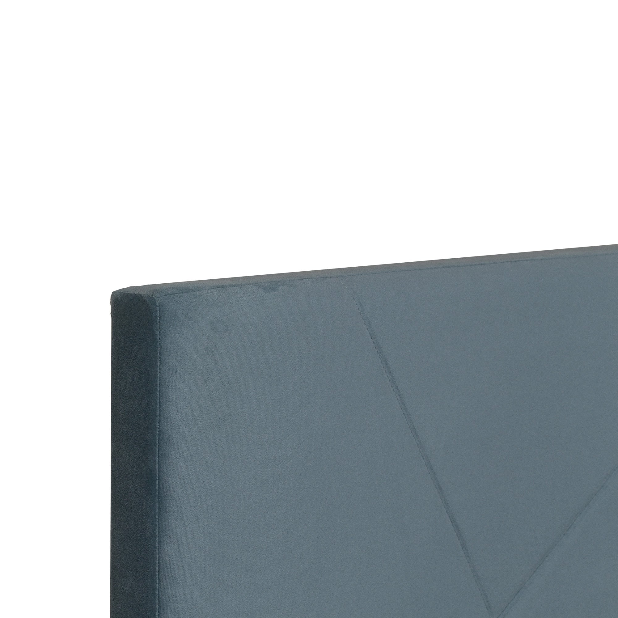 Kosha Queen Bed – Leatherette Upholstered with Box Storage