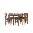 Seattle Starter 6 Seater Solid Wood Dining Set