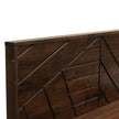 Hera Queen Bed – Solid Wood Headboard with Box Storage