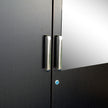 Julian 4-Door Engineered Wood Wardrobe with Mirror