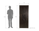 Litae 2-Door Engineered Wood Wardrobe – Compact Almirah for Bedroom