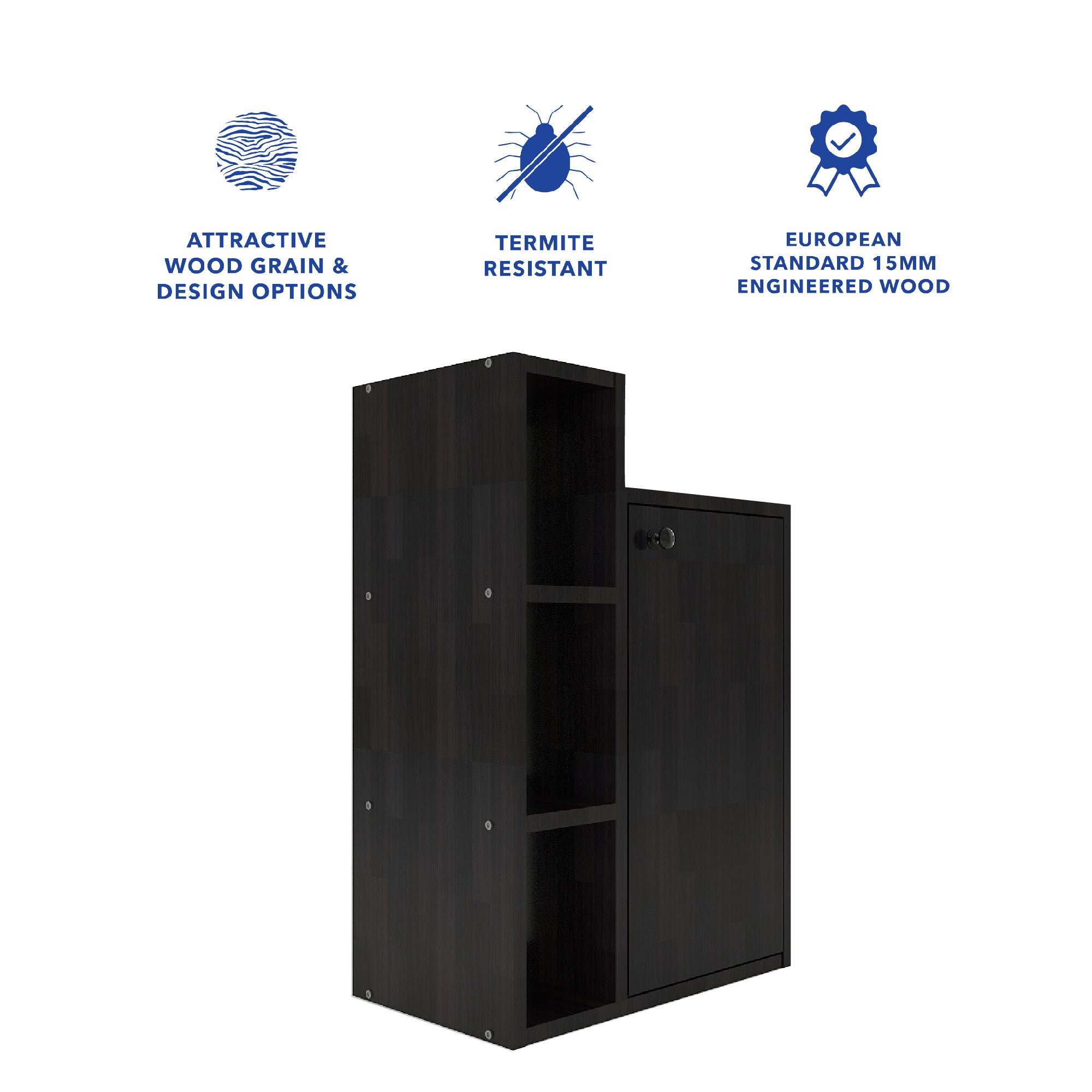 Kairi Storage Bed Side Table