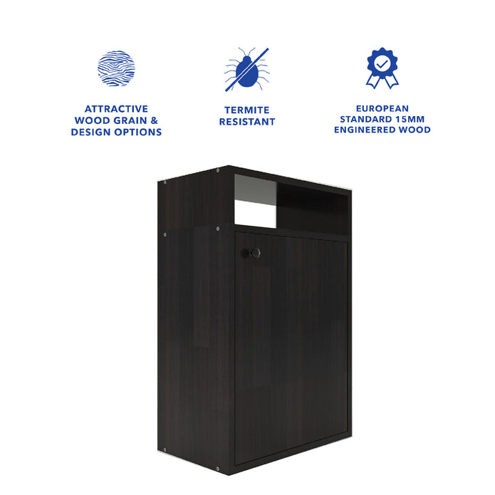 Emi Bedside Table – Wooden Nightstand with Drawer Storage