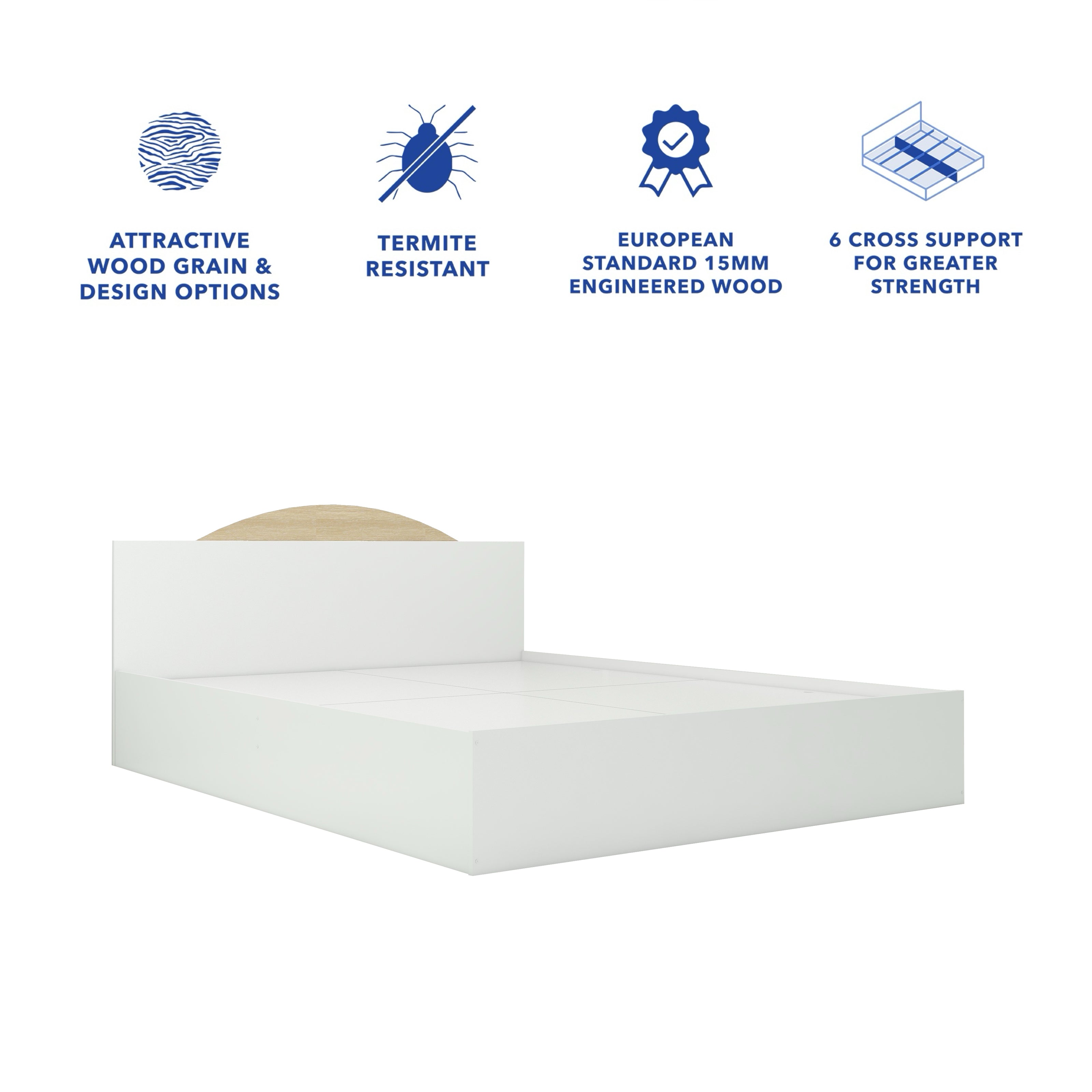 Arisa Bed With Box Storage (Non-Woveen)