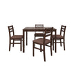 Seattle Starter 4 Seater Solid Wood Dining Set