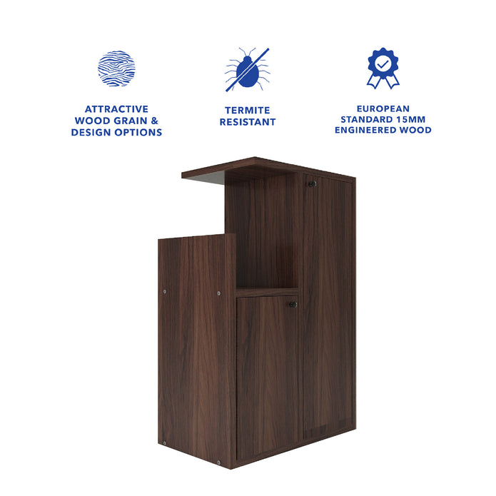 Hana Bedside Table – Wooden Nightstand with Drawer Storage