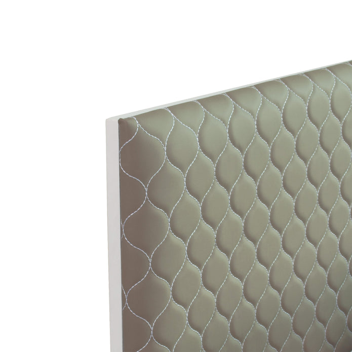 Lush Deluxe Queen Bed White Base With Box Storage (Non-Woveen)