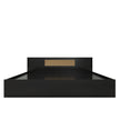 Kaito Bed – Rattan Headboard with Box Storage (Non-Woven Base)